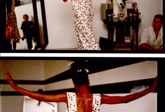 abito in surah di seta, 1986